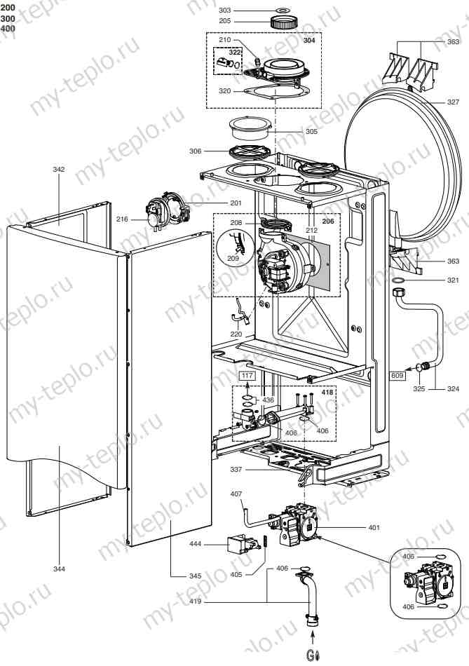 Запчасти Ariston EGIS 24 CF купить в Пензе