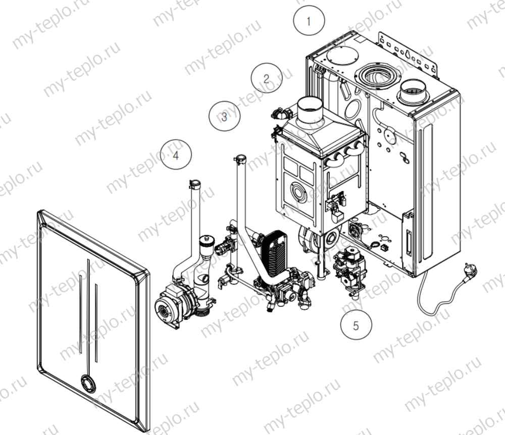 газовый котел Гидроста 130 запчасти купить в Пензе