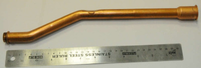 Baxi трубка выхода системы ГВС из котла (710538500)